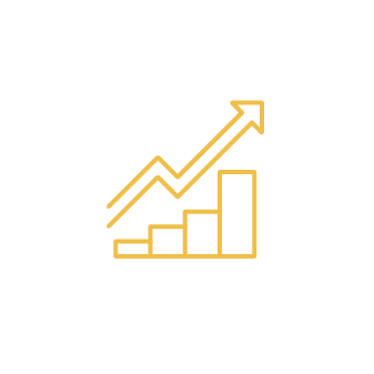 Growth chart icon